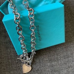 Tiffany & Co. Heart Tag Toggle Necklace